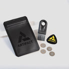 Official Tempest Tools kit featuring branded heavy duty ziplock baggie with Labyrinth cleaning brush, official Artifact branded bowl pick, and four pure-titanium screen filters.